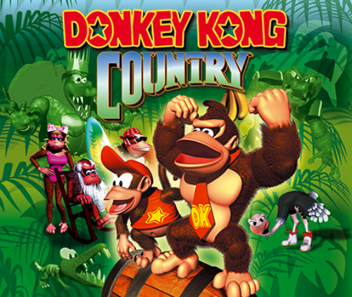 donkey kong country game over