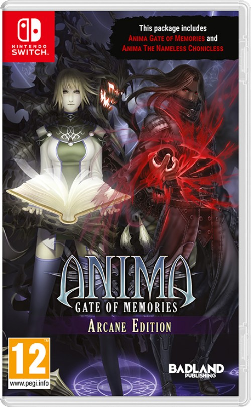 Anima: Gate of Memories - Arcane Edition switch box art