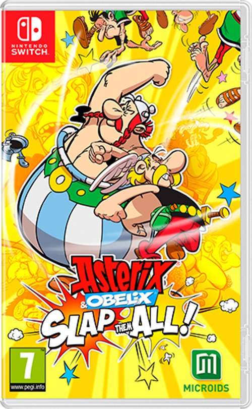 Asterix & Obelix: Slap them All! switch box art