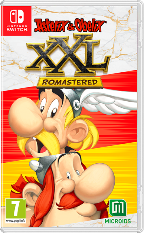 Asterix & Obelix XXL: Romastered switch box art