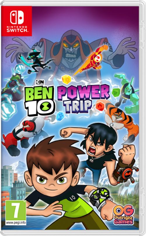 Ben 10: Power Trip! switch box art