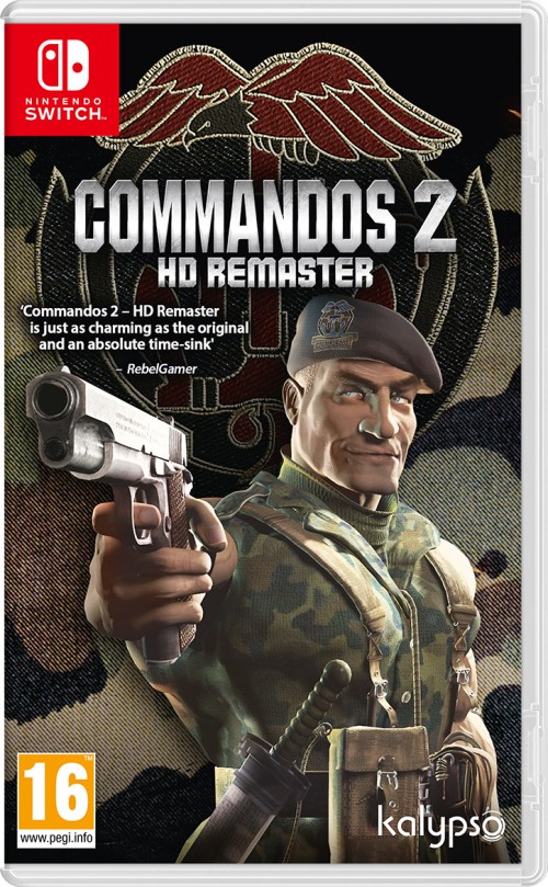 Commandos 2 - HD Remaster switch box art