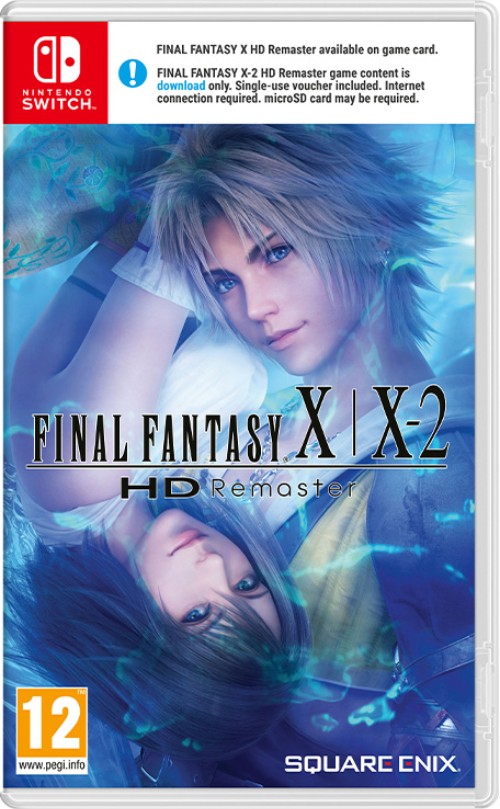 FINAL FANTASY X/X-2 HD Remaster switch box art