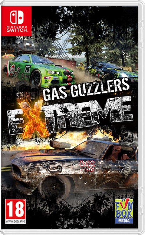 Gas Guzzlers Extreme switch box art