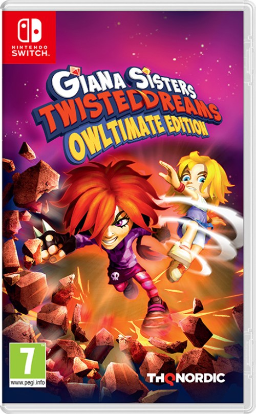 Giana Sisters: Twisted Dreams - Owltimate Edition switch box art