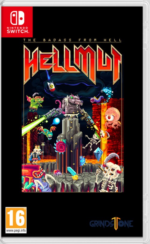 Hellmut: The Badass from Hell switch box art