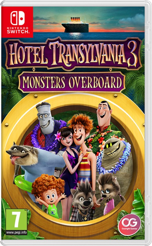 Hotel Transylvania 3: Monsters Overboard switch box art