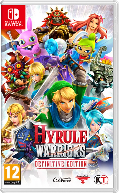 Hyrule Warriors: Definitive Edition switch box art