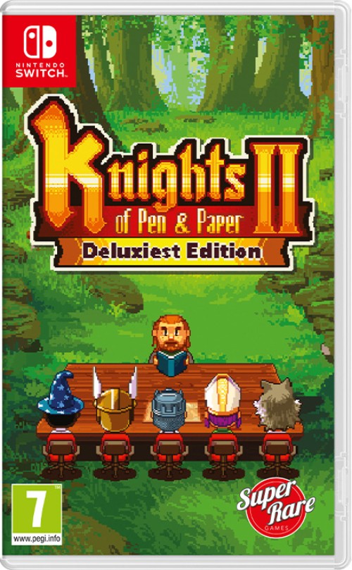 Knights of Pen & Paper 2 Deluxiest Edition switch box art