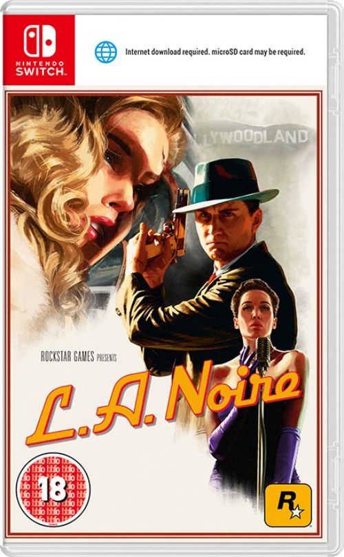 L.A. Noire switch box art