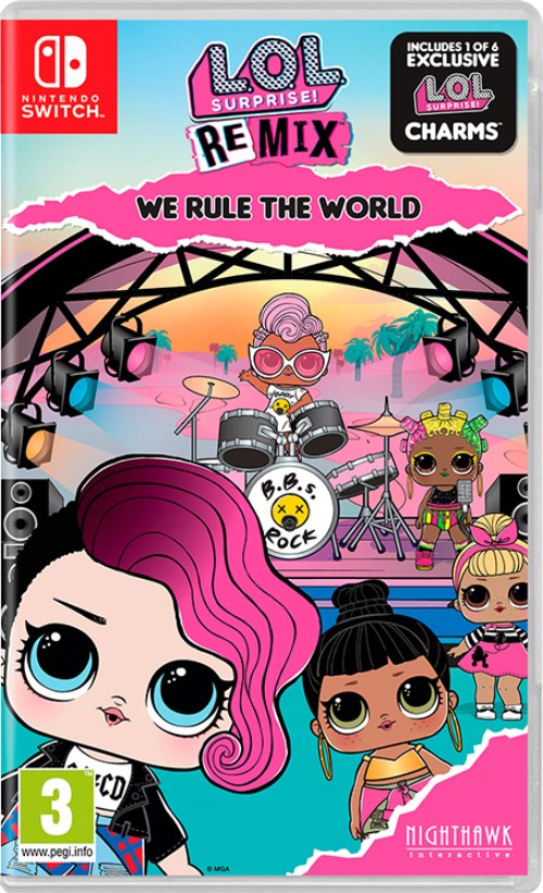 L.O.L Surprise! Remix: We Rule The World switch box art