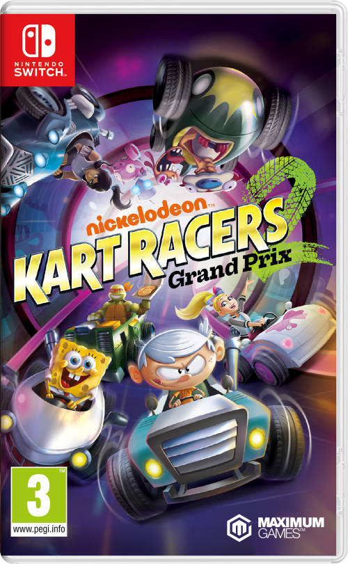 Nickelodeon Kart Racers 2: Grand Prix switch box art