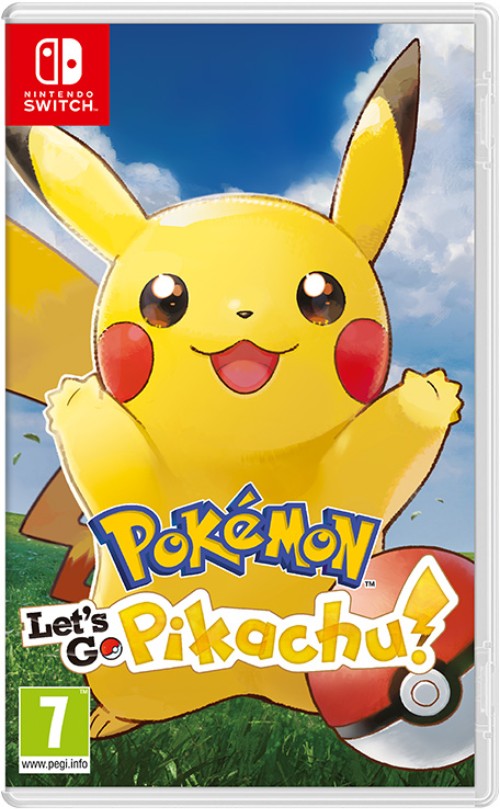 Pokemon: Let's Go, Pikachu! switch box art
