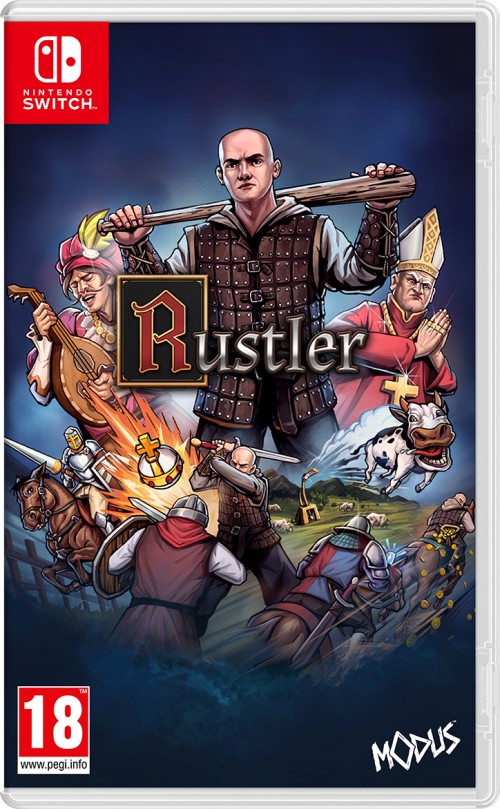 Rustler switch box art