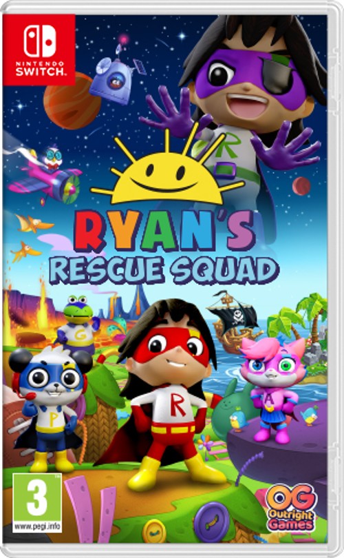 Ryan's Rescue Squad switch box art