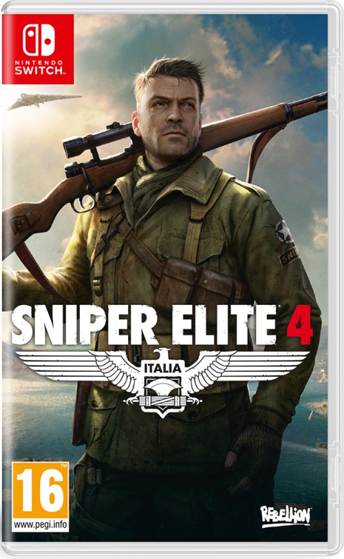 Sniper Elite 4 switch box art