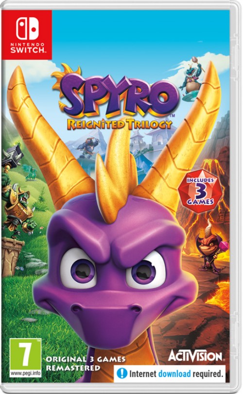 Spyro switch box art