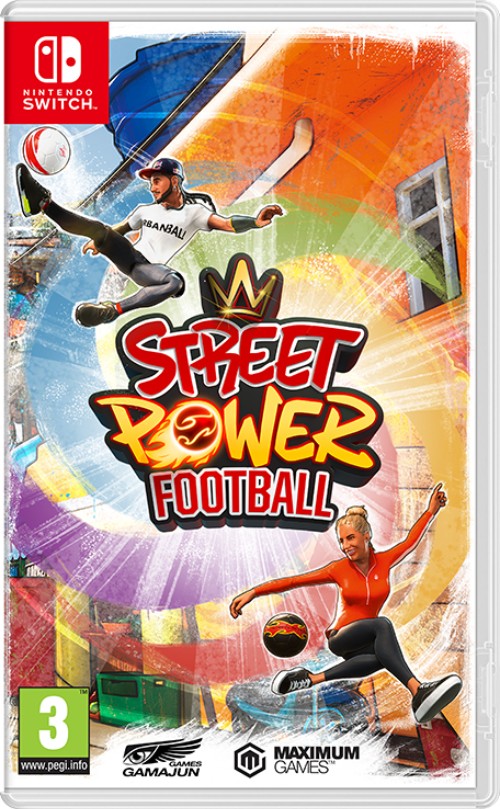 Street Power Football switch box art
