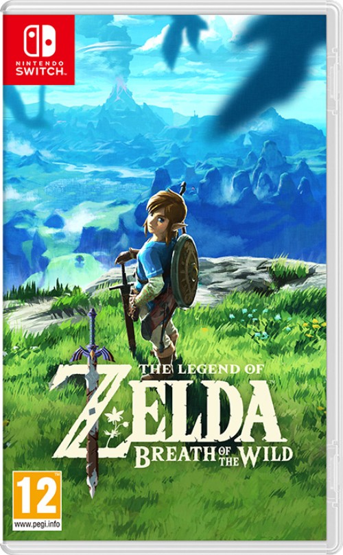 The Legend of Zelda: Breath of the Wild switch box art