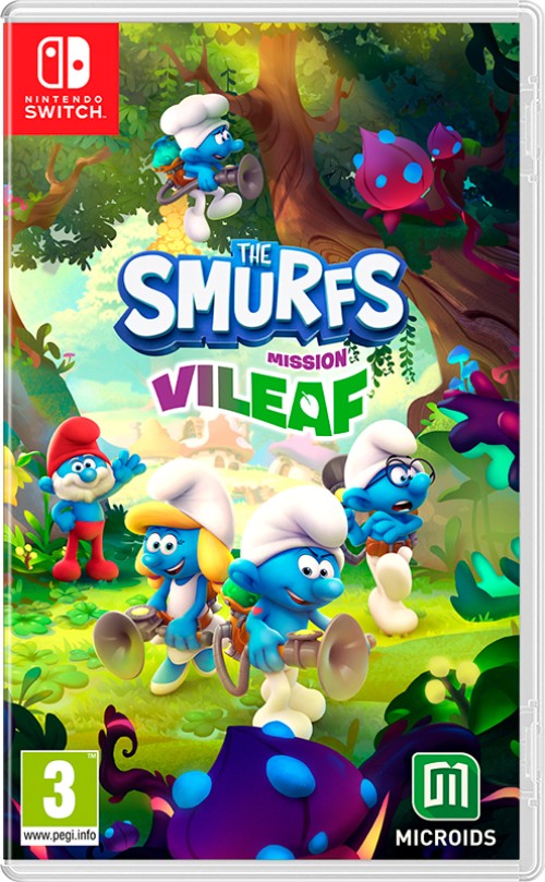 The Smurfs - Mission Vileaf switch box art
