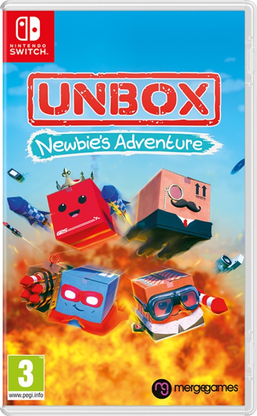 Unbox: Newbie's Adventure switch box art
