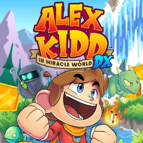 Alex Kidd in Miracle World DX switch box art