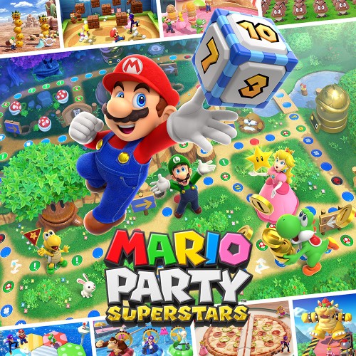 Mario Party Superstars switch box art