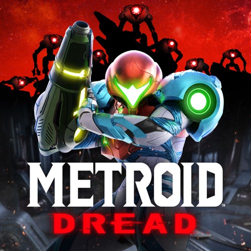 Metroid Dread switch box art
