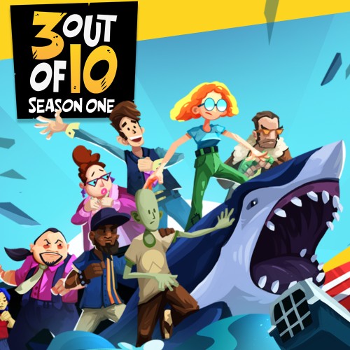 3 out of 10: Season One switch box art