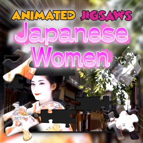 Animated Jigsaws: Japanese Women switch box art