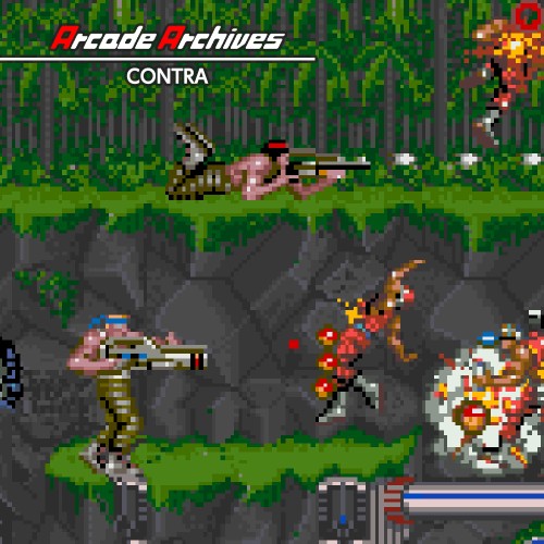 Arcade Archives CONTRA switch box art