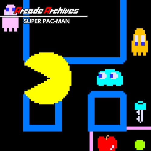 Arcade Archives SUPER PAC-MAN switch box art