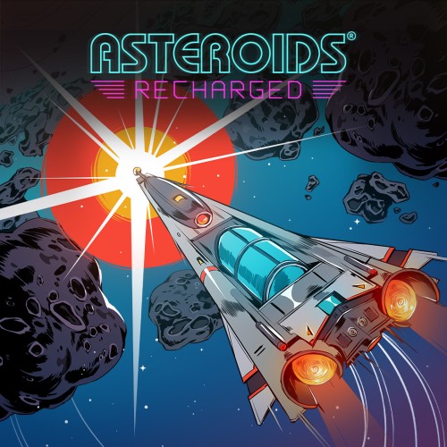 Asteroids: Recharged switch box art