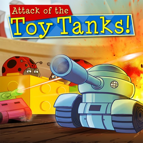 Attack of the Toy Tanks switch box art