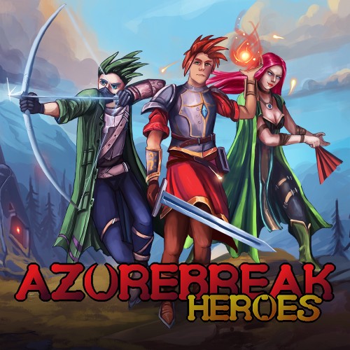 Azurebreak Heroes switch box art