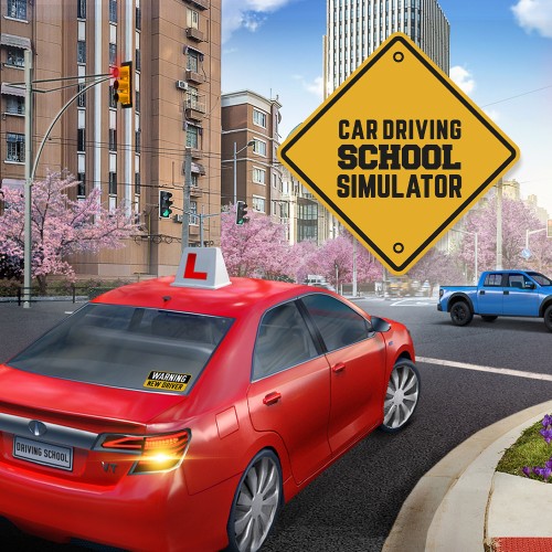 Car Driving School Simulator switch box art