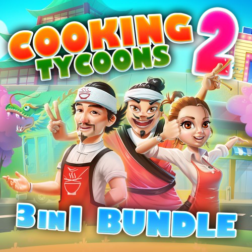 Cooking Tycoons 2: 3 in 1 Bundle switch box art