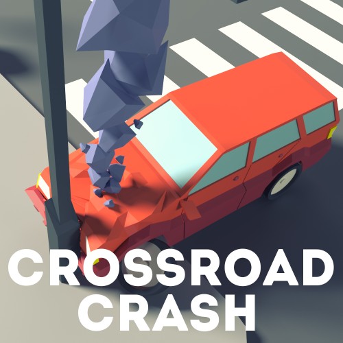 Crossroad crash switch box art