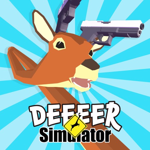 DEEEER Simulator: Your Average Everyday Deer Game switch box art