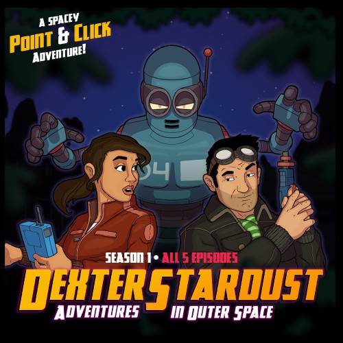 Dexter Stardust : Adventures in Outer Space switch box art
