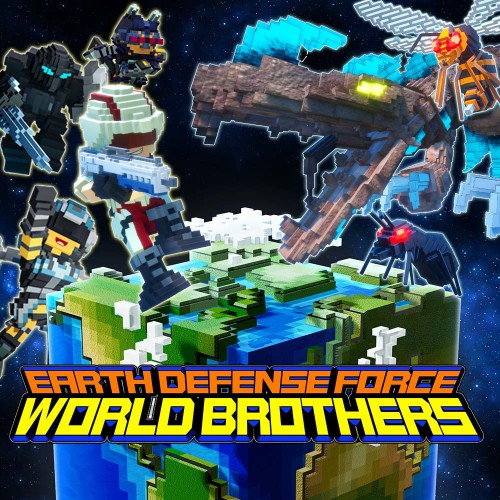 EARTH DEFENSE FORCE: WORLD BROTHERS switch box art