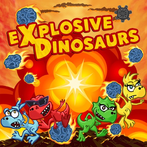 Explosive Dinosaurs switch box art