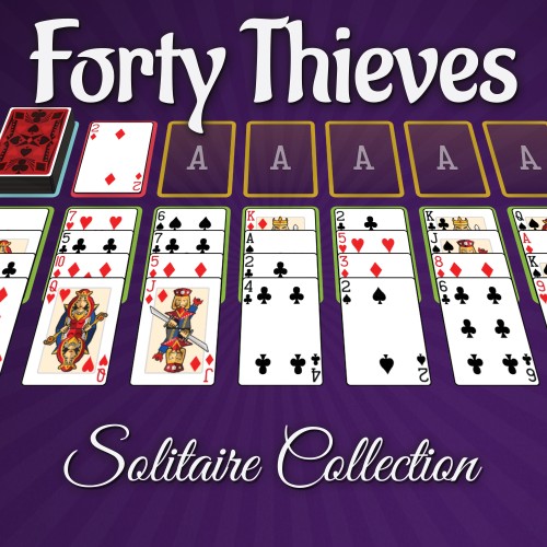 Forty Thieves Solitaire Collection switch box art