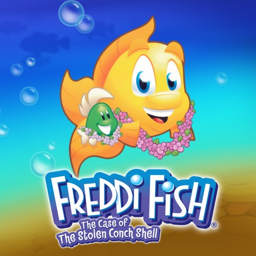Freddi Fish 3: The Case of the Stolen Conch Shell switch box art