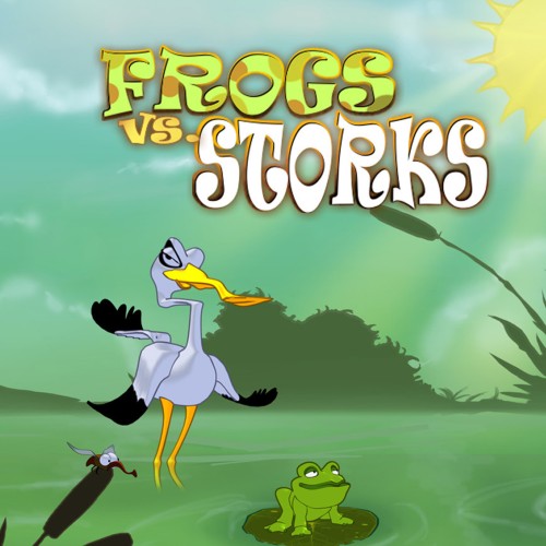 Frogs vs. Storks switch box art