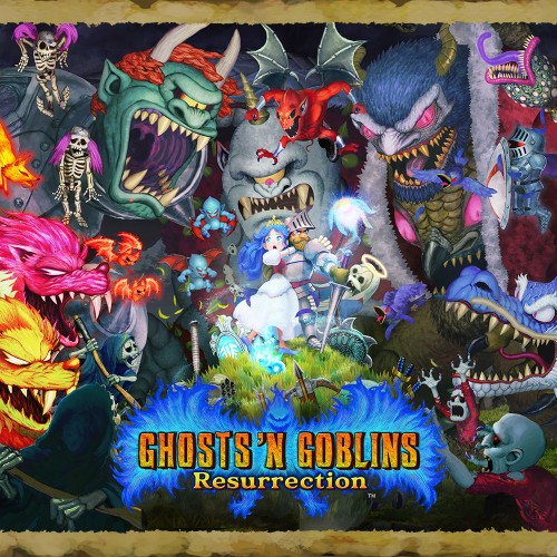 Ghosts 'n Goblins Resurrection switch box art