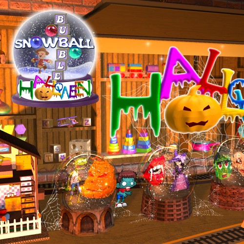 Halloween Snowball Bubble switch box art