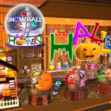 Halloween Snowball Bubble