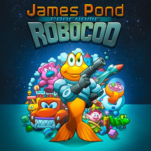 James Pond Codename: RoboCod switch box art