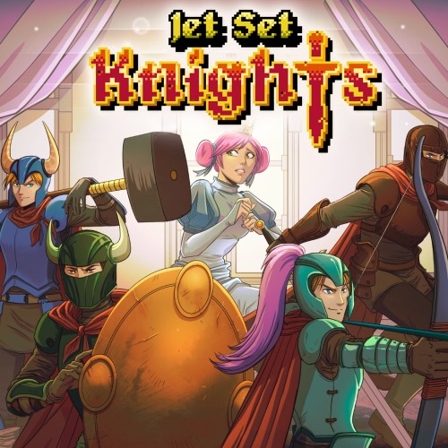 Jet Set Knights switch box art